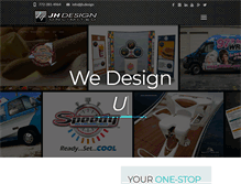 Tablet Screenshot of jhdesignunlimited.com